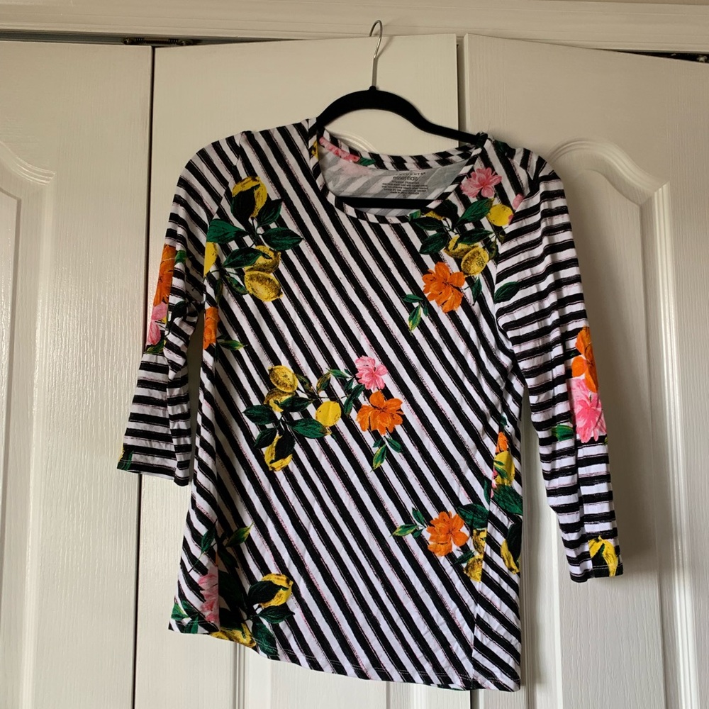 Essential vivid design dress tee